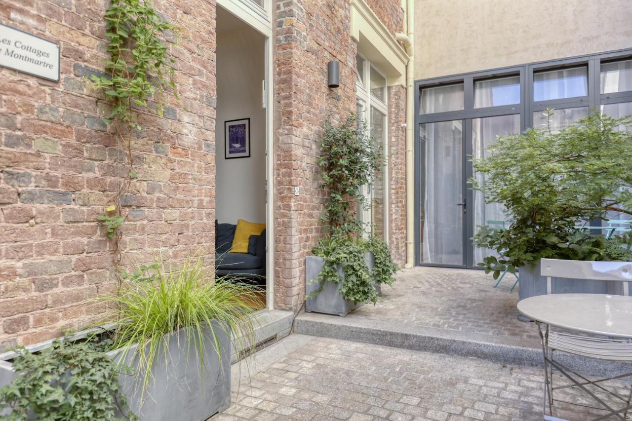 Les Cottages De Montmartre - Secret Courtyard Paris Luaran gambar